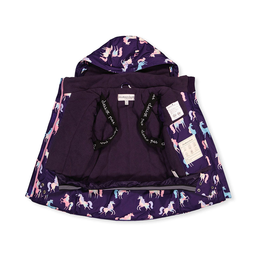 Habit de Neige Licornes 2-6ans-Deux par Deux-2X3-J10PG91-035B-CLÉMENT