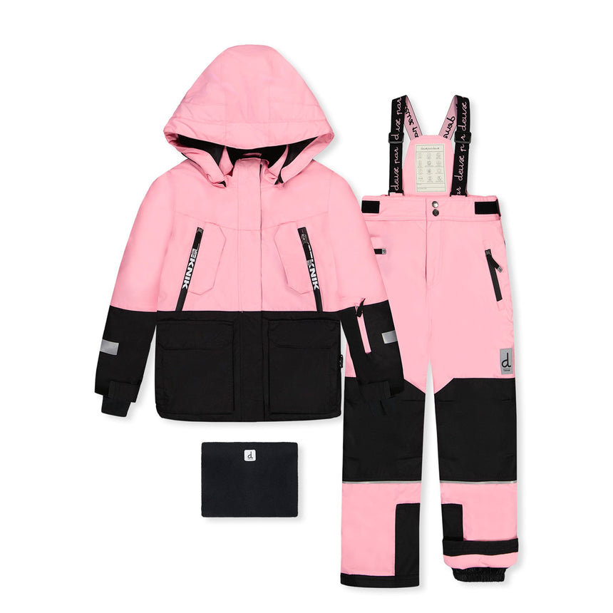 Habit de Neige Teknik Rose 4-8ans-Deux par Deux-Rose-4-2X3-J10TG92-624B-CLÉMENT