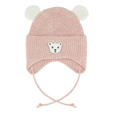 Tuque Tricot Rose Ours 3-36mois-Deux par Deux-Rose-3-6 m-2X3-J10ZA03-622-CLÉMENT