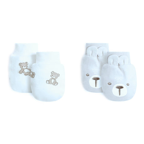 Mitaines de Protection (2) - Ours Bleu-Piccolo Bambino-ABN-PBA01J01E3BL-CLÉMENT