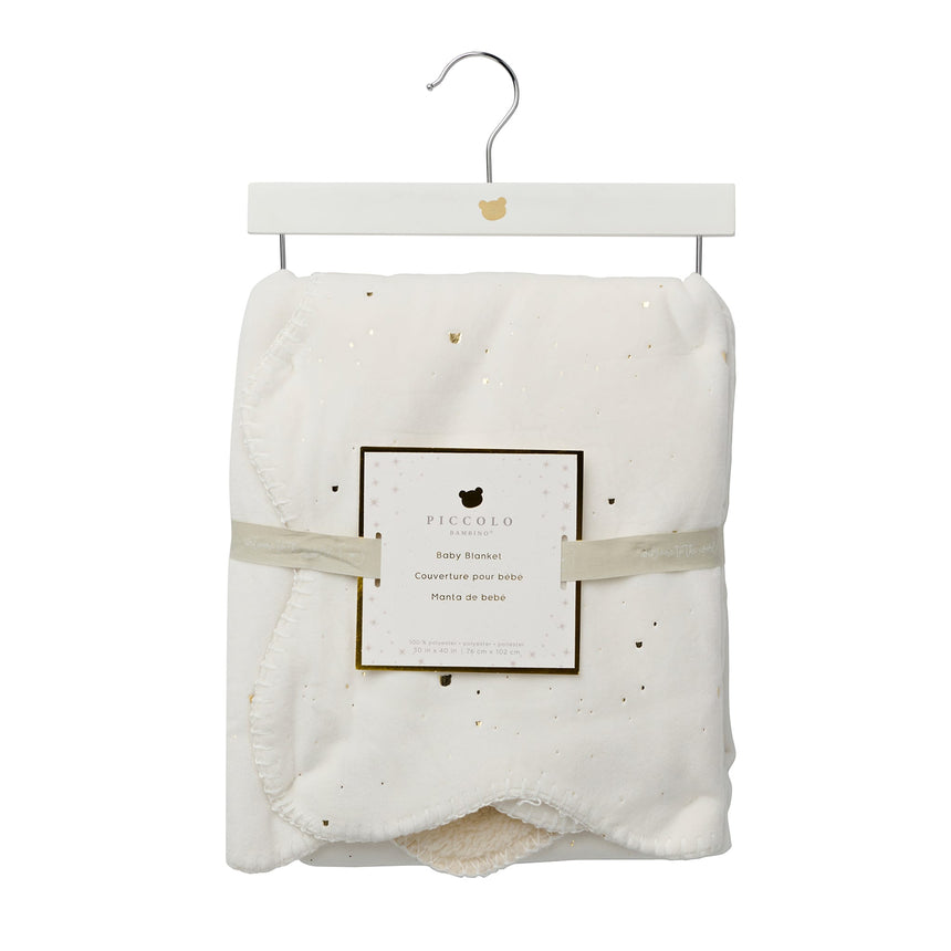 Couverture MicroSuede-Piccolo Bambino-ABN-PBB14F08E3WH-CLÉMENT