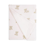 Couverture en Peluche - Ours Rose-Piccolo Bambino-ABN-PBB22P02E3PK-CLÉMENT