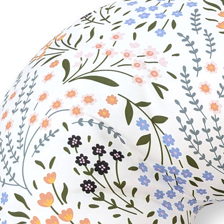 Coussin d'Allaitement - Fleurs Colorées-Piccolo Bambino-ABN-PBN04W13E3WH-CLÉMENT