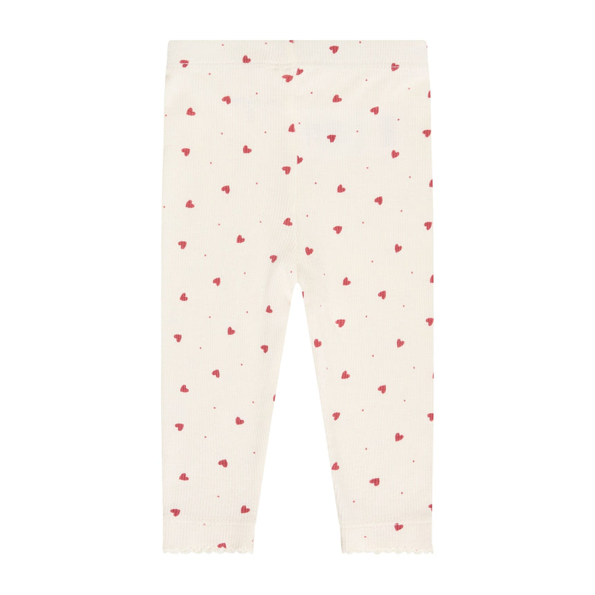 Legging Côtelé Imprimé Coeur 6-24mois-Minymo-AC1-114559-1701-CLÉMENT
