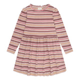 Robe Côtelée Rayée 3-12ans-Minymo-Rose-3-AC1-124403-5000-CLÉMENT