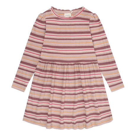 Robe Côtelée Rayée 3-12ans-Minymo-Rose-3-AC1-124403-5000-CLÉMENT