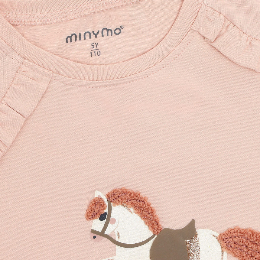 T-shirt Cheval 3-12ans-Minymo-AC1-124413-5000-CLÉMENT