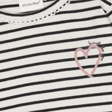 T-shirt Côtelé Rayé 3-12ans-Minymo-AC1-124442-1061-CLÉMENT