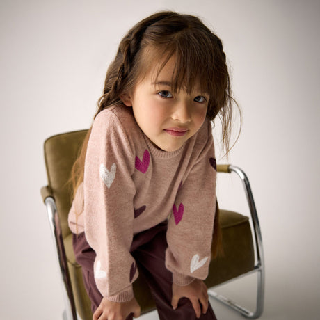 Pull Tricot Coeur 3-12ans-Minymo-AC1-124443-6510-CLÉMENT