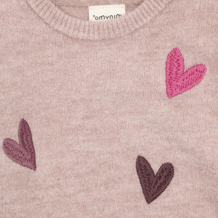 Pull Tricot Coeur 3-12ans-Minymo-AC1-124443-6510-CLÉMENT
