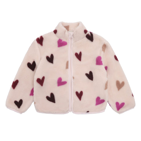 Veste Sherpa Teddy Coeur 3-12ans-Minymo-Rose-3-AC1-124444-5803-CLÉMENT