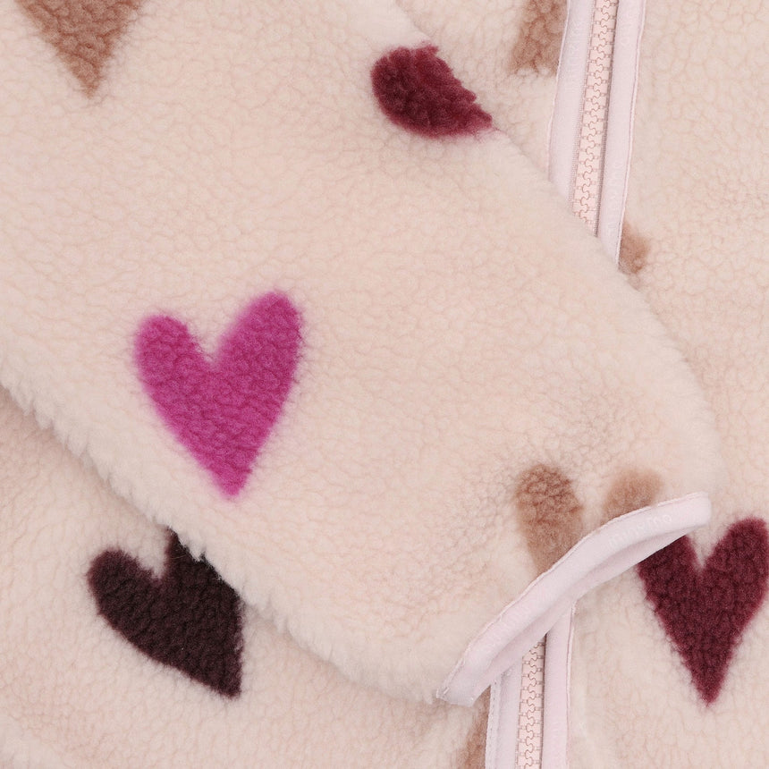 Veste Sherpa Teddy Coeur 3-12ans-Minymo-AC1-124444-5803-CLÉMENT
