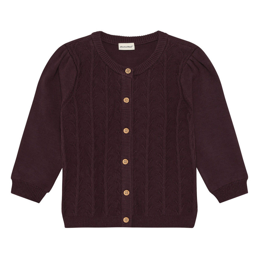 Cardigan Tricot 3-12ans-Minymo-Prune-3-AC1-124452-6599-CLÉMENT