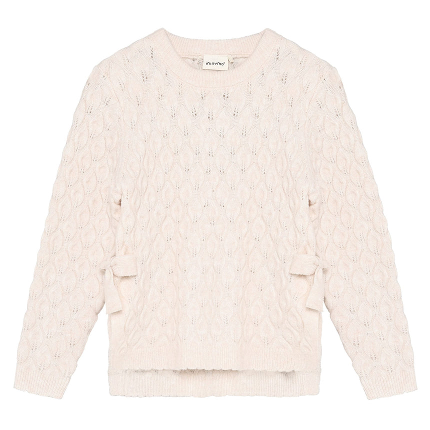 Pull Tricot Boucle 3-8ans-Minymo-Ivoire-3-AC1-124538-5404-CLÉMENT