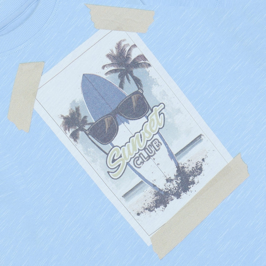 T-shirt Planche Surf 3-8ans-Minymo-AC1-134300-7926-CLÉMENT
