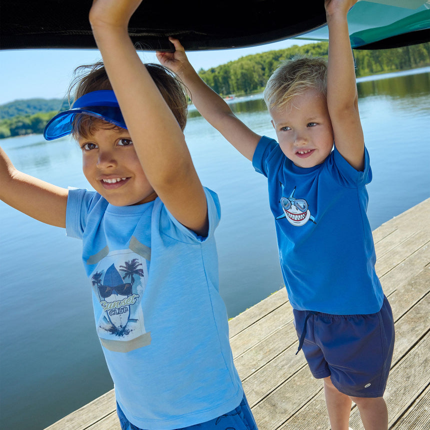 T-shirt Requin 3-8ans-Minymo-AC1-134304-7128-CLÉMENT