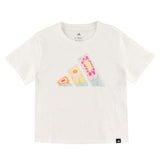 T-shirt Graphic 8-16ans-Adidas-Blanc-S-ADI-KK6821-CLÉMENT