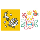 Coloriages à bords pailletés – Joyeux Noël-Clément - Librairie-ADP-923569-CLÉMENT