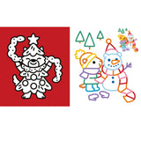 Coloriages à bords pailletés – Joyeux Noël-Clément - Librairie-ADP-923569-CLÉMENT