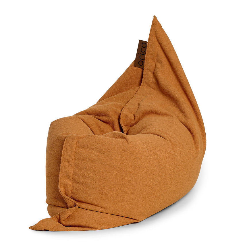 Bean Bag Classique Junior Paloma - Orange Terracotta-Arico-AIC-2400101123-CLÉMENT