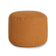 Pouf Repose-Pieds Rond - Orange Terracotta-Arico-AIC-2400101133-CLÉMENT