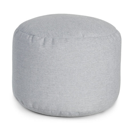 Pouf Repose Pieds - Gris Galet-Arico-AIC-2400101183-CLÉMENT