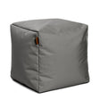 Pouf Repose-Pieds Carré - Charbon-Arico-AIC-2400101191-CLÉMENT