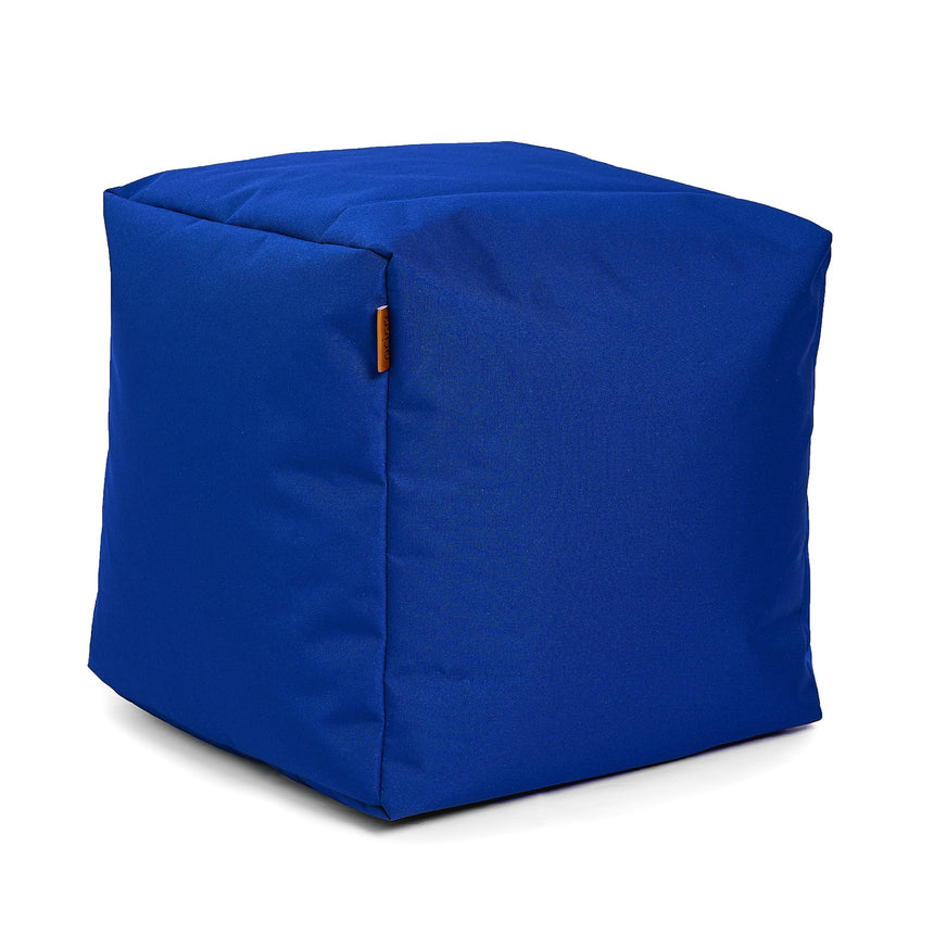 Pouf Repose-Pieds Carré - Indigo-Arico-AIC-2400101194-CLÉMENT