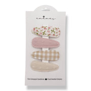 Barettes Florales (4)-Ananas co-ANA-SC-01-CLÉMENT