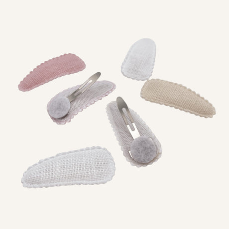 Petites Barrettes (6)-Ananas co-ANA-SCM-01-CLÉMENT