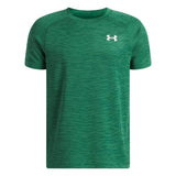 T-shirt Tech Textured 8-16ans-Under Armour-Forêt-S-ARM-1382790-312-CLÉMENT