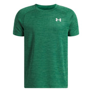 T-shirt Tech Textured 8-16ans-Under Armour-Forêt-S-ARM-1382790-312-CLÉMENT