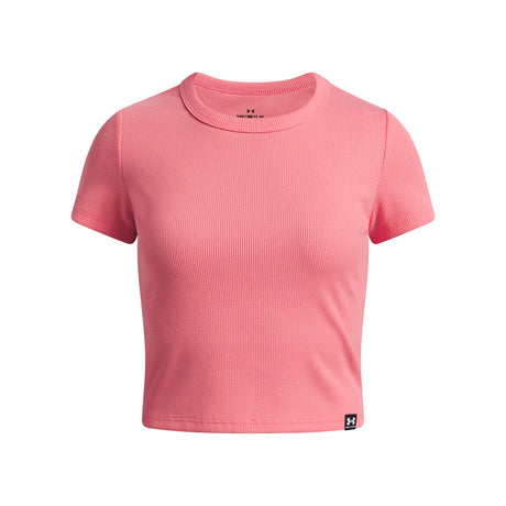 T-shirt Côtelé Rival 8-16ans-Under Armour-Fuchsia-S-ARM-1390071-600-CLÉMENT