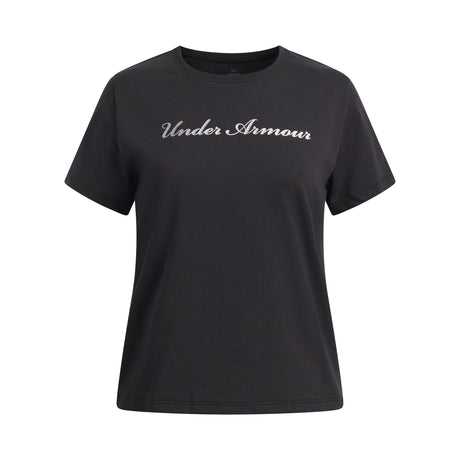 T-shirt Rival Shimmer 8-16ans-Under Armour-Noir-S-ARM-6013645-001-CLÉMENT