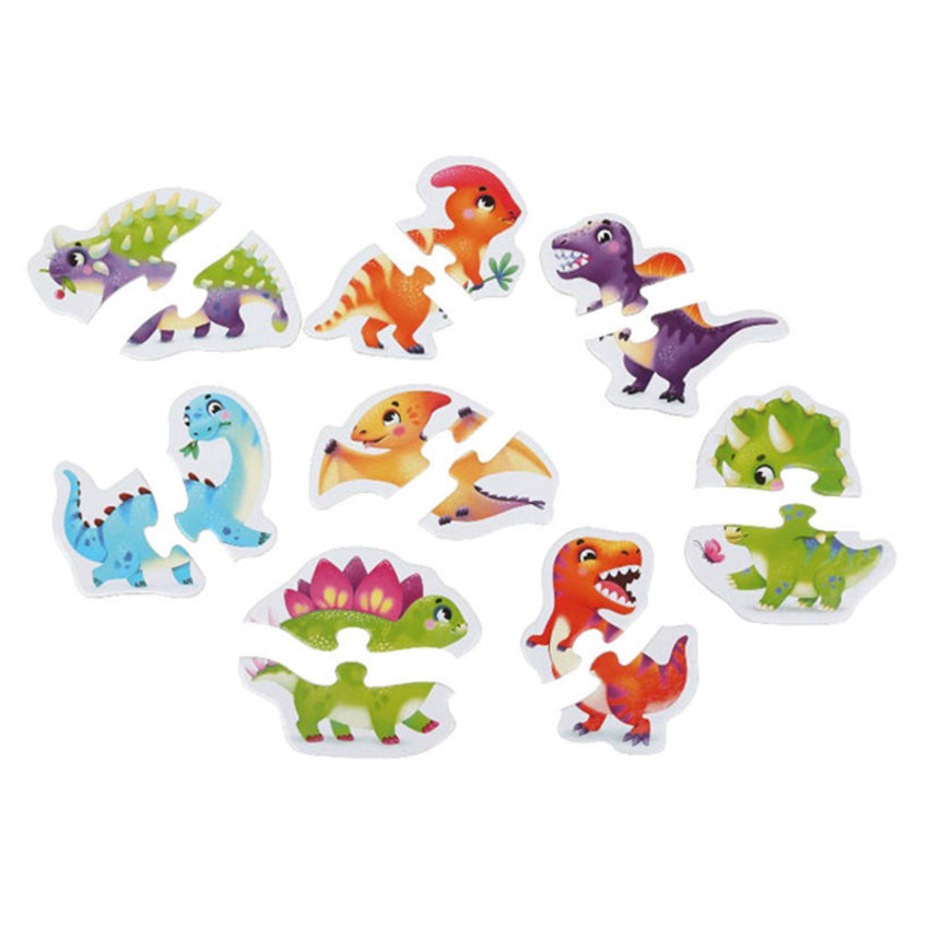 Casse-Tête Joyeux Dinosaures-Chefclub-AUT-4-15252-CLÉMENT