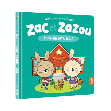 Zac Et Zazou Commencent L'École-Auzou-AUZ-782898244728-CLÉMENT