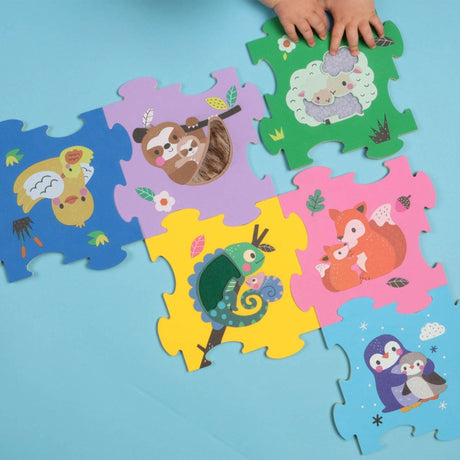 Mon Puzzle En Mousse À Toucher-Auzou-AUZ-791039563109-CLÉMENT