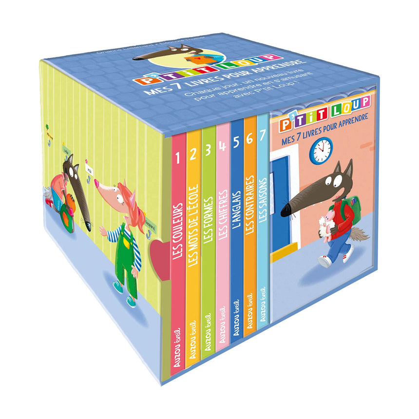 P'tit Loup- Mes 7 Livres Pour Apprendre-Auzou-AUZ-791039573573-CLÉMENT