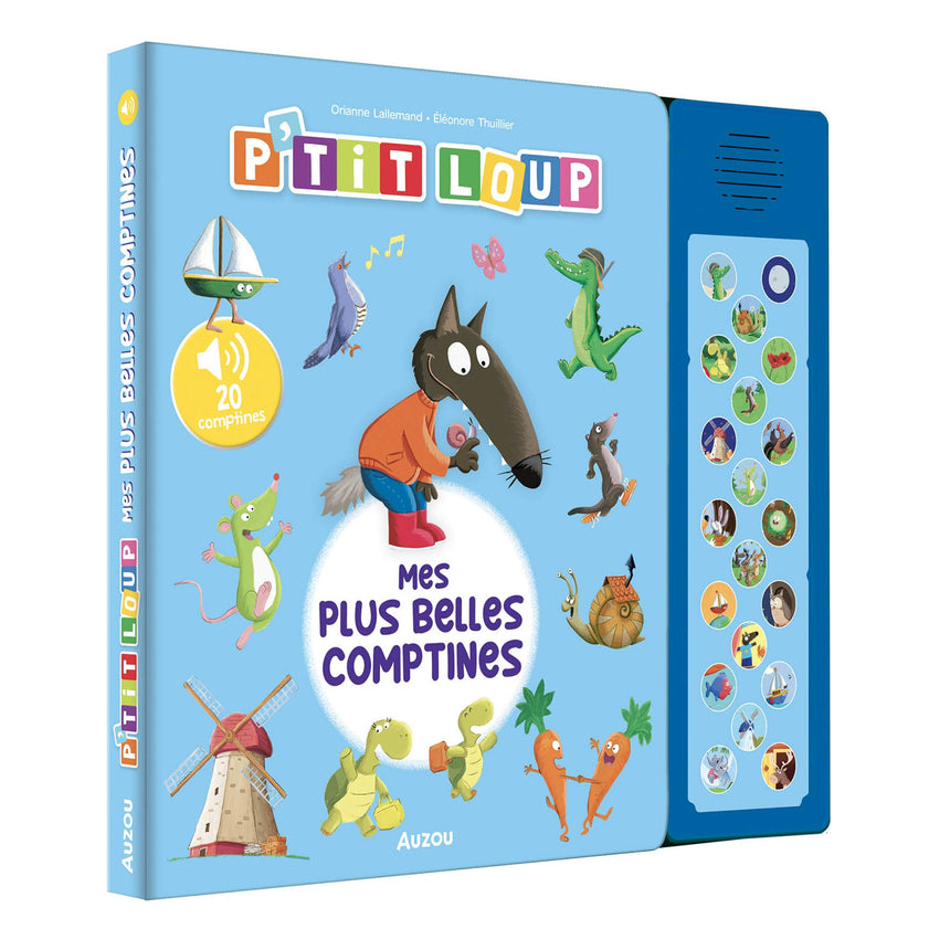 P'tit Loup - Mes plus belles comptines-Auzou-AUZ-791039577366-CLÉMENT