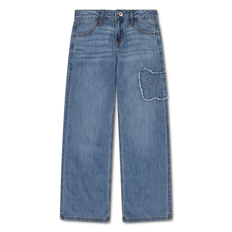 Jeans Évasé Butterfly 5-18ans-Abercrombie Kids-Denim-7-8-A&F-43AY06-DD8-CLÉMENT