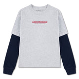 T-shirt Graphic 2fer 5-18ans-Abercrombie Kids-Gris-7-8-A&F-93AW17-GH3-CLÉMENT
