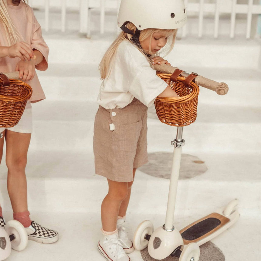 Trottinette - Crème-Banwood-BA3-SCOOTERCREAM-CLÉMENT