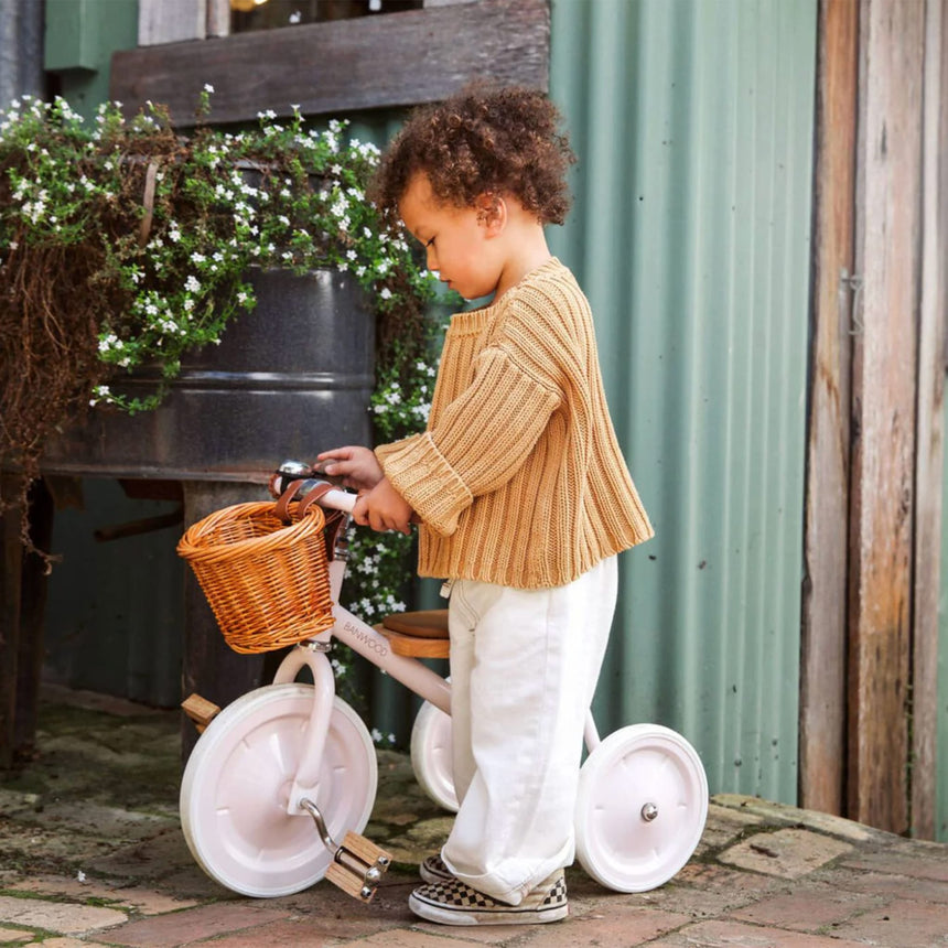 Tricycle - Rose-Banwood-BA3-TRIKEPINK-CLÉMENT