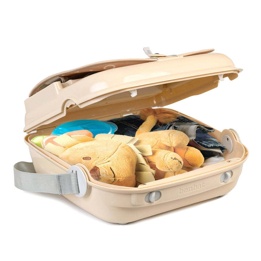 Siège rehausseur YummiGo+ Feed & Go – Beige Cachemire-Benbat-BBA-BF518BB-CLÉMENT