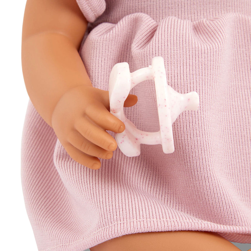 Poupée avec Robe Rose-Babi-BBI-024LBY7302-CLÉMENT