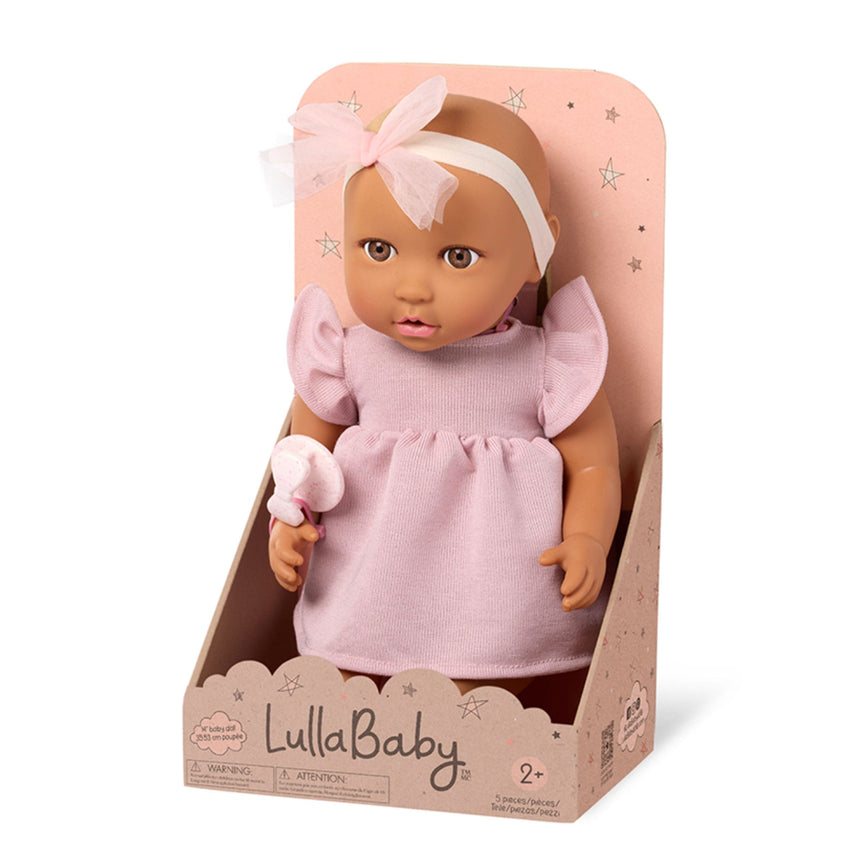 Poupée avec Robe Rose-Babi-BBI-024LBY7302-CLÉMENT