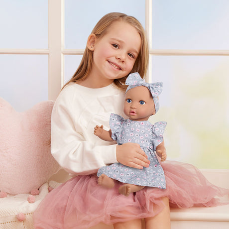 Ensemble Poupée Accessoires et Pyjama Bleus-Babi-BBI-024LBY7712-CLÉMENT