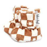 Pantoufle Velux Damier 0-6mois-Bebe O Chaud-Ivoire-0-3 m-BBO-DAMIER-1-CLÉMENT