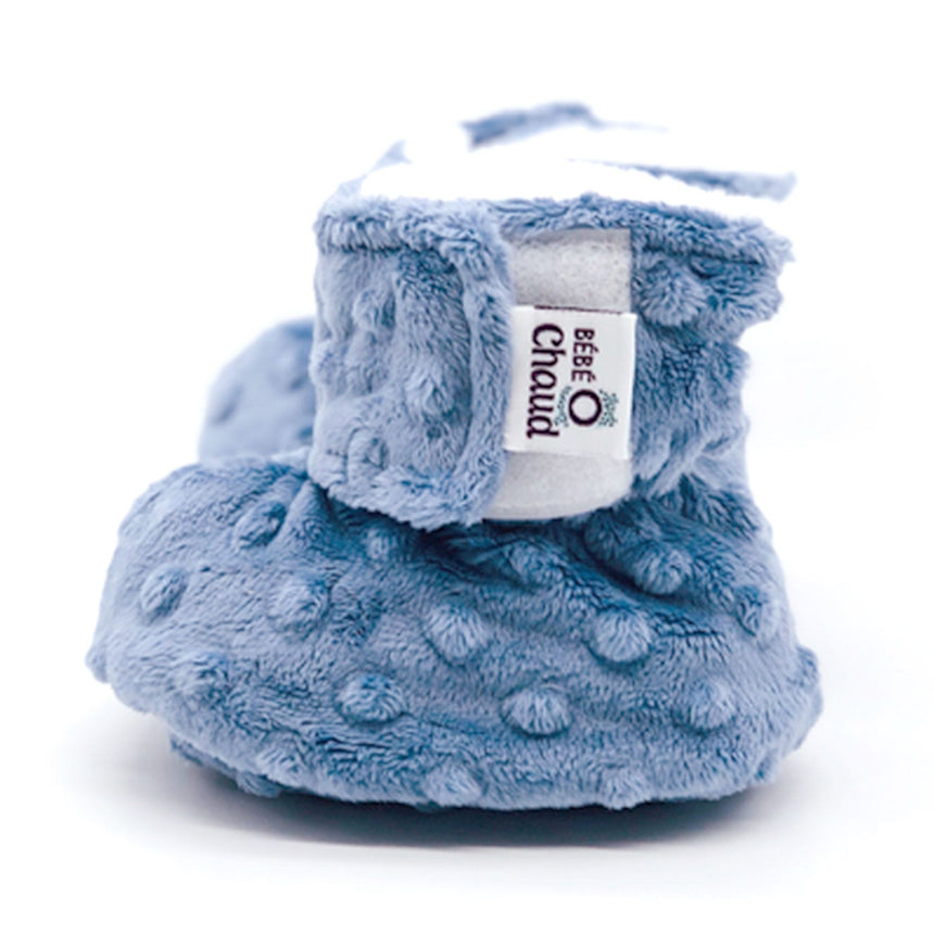 Pantoufles Velux Unies 0-6mois-Bebe O Chaud-Bleu-0-3 m-BBO-UNI0H-0-CLÉMENT