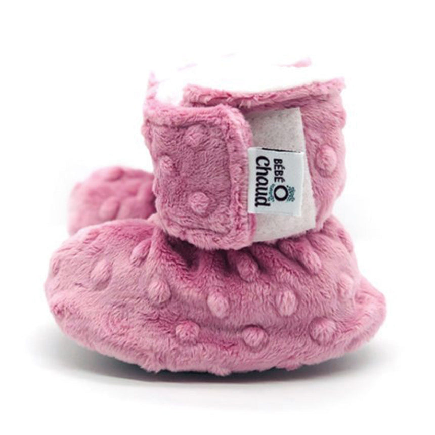 Pantoufles Velux Unies 0-6mois-Bebe O Chaud-Rose-0-3 m-BBO-UNI0H-0-CLÉMENT